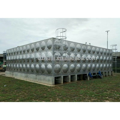품질  Water Storage 100000 Liters Welding Stainless Steel Drinking Water Storage Tank SS 304 Food Grade 316 Large Cold Sectional Water Tank 공장
